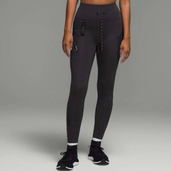 Lululemon Athletica Pants - NWT Lululemon Athletica Black Cargo Super-High-Rise Hiking Tights 25".